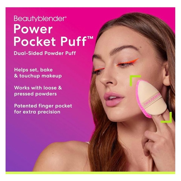 Beautyblender Pocket Puff Dual-Sided Beauty Blender Powder Puff - Picture 4 of 8